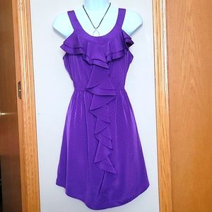 Beautiful purple polka dot dress